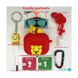Winnie The Pooh Funda de dibujos animados para Apple_6
