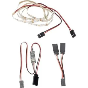 DKKY Tira de luz LED de colores para RC de ala fija de_2