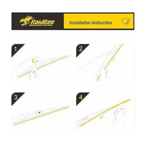 RaidBee Limpiaparabrisas trasero de 12 pulgadas para_5