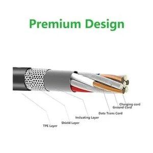 Mini cable de carga USB de repuesto para micrófono Blue_5