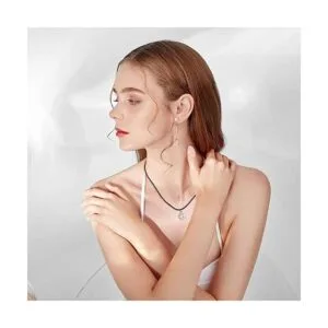 Selizo 50 piezas de cordón de seda satinada con cierre de_2