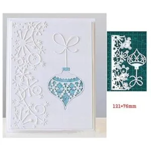 Troqueles de metal de encaje de copo de nieve campanas de_3