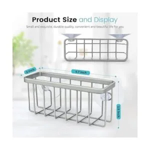 HLOOL Soporte de esponja para fregadero de cocina_2