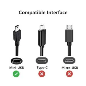 Mini cable de carga USB de repuesto para micrófono Blue_3