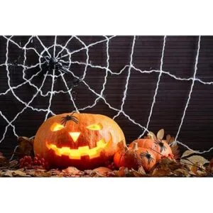 BAINFE 100 juguetes de araña de plástico realistas broma_6