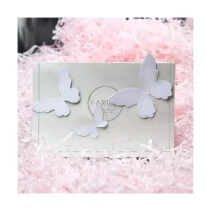 hinana Juego de 3 troqueles de metal con mariposa 3D_5