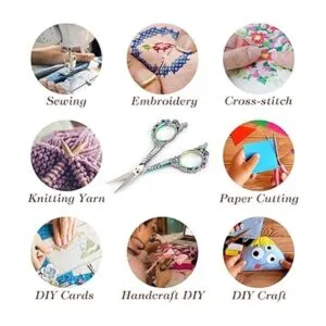 Tijeras de bordado Tijeras de costura de estilo europeo_7