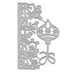 Troqueles de metal de encaje de copo de nieve campanas de_2