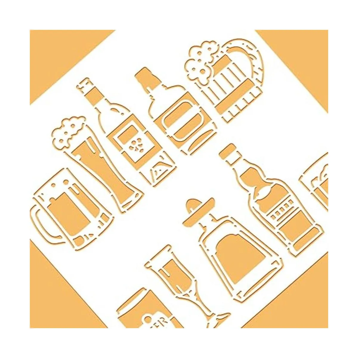 BENECREAT Oktoberfest Plantillas de pintura de dibujo_4