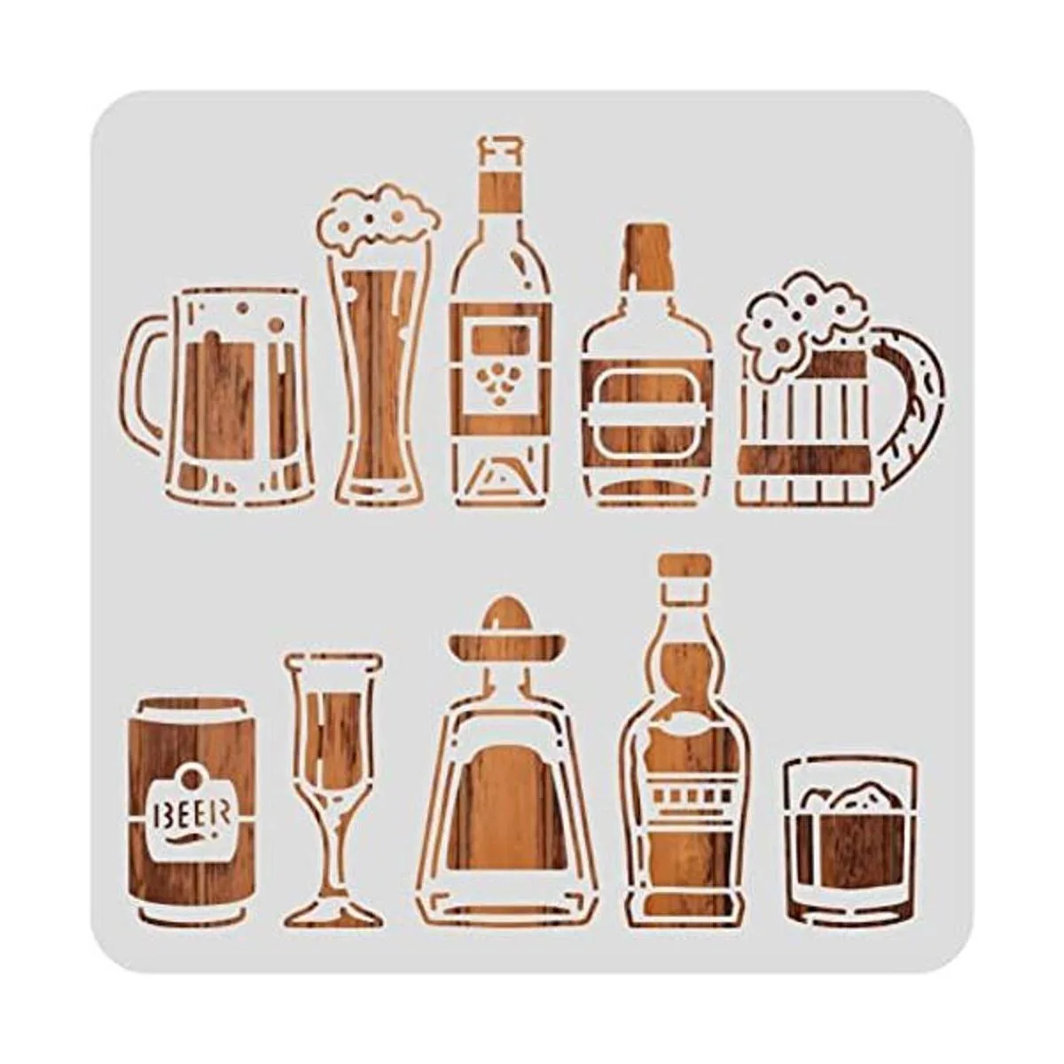 BENECREAT Oktoberfest Plantillas de pintura de dibujo_1