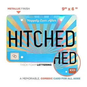 Divertida tarjeta de boda para pareja Recién casados_3