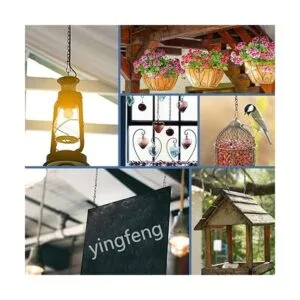 YINGFENG Paquete de 10 cadenas colgantes de 9.5 pulgadas_3