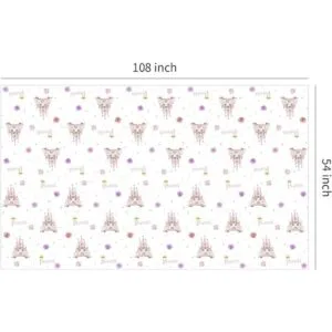 HIPVVILD Mantel de princesa Mantel desechable para_7