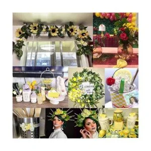 Honbay 40 abalorios de resina con parte trasera plana_6