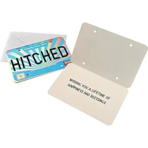 Divertida tarjeta de boda para pareja Recién casados_2