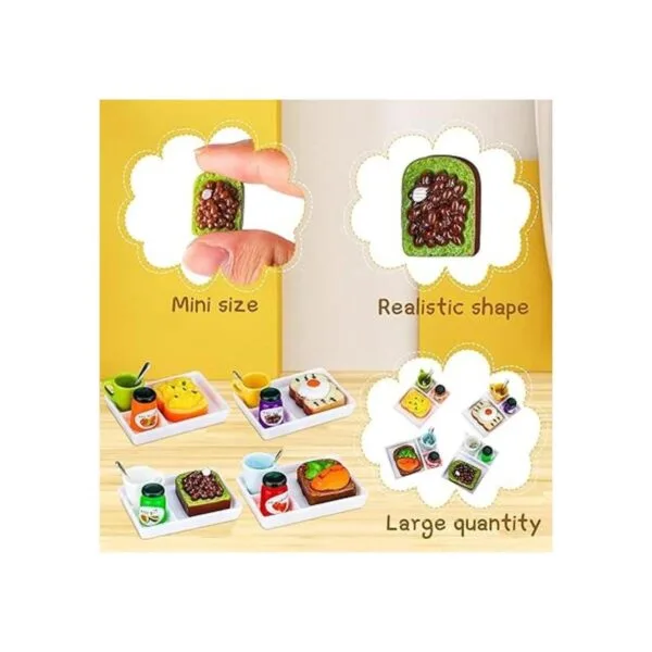 Juego de accesorios de cocina de casa de muñecas en_3