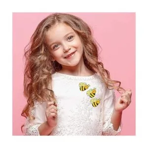 10 parches bordados de abeja para planchar en forma de_6