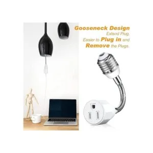 Adaptador de enchufe de luz E26E27 a enchufe de 3 puntas_3