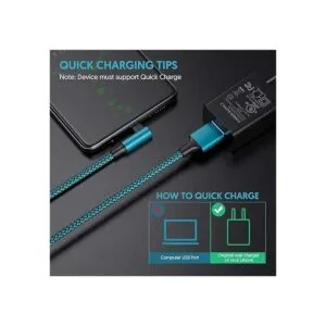 Geekboy Cable cargador tipo C de 10 pies_6