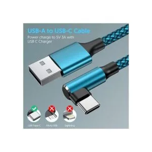 Geekboy Cable cargador tipo C de 10 pies_4