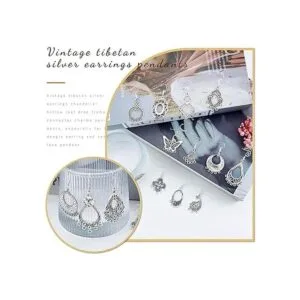 JIALEEY Kit de fabricación de joyas de plata tibetana_5