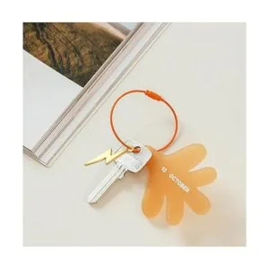 60 colgantes de aleación con diseño de rayo dorado_6