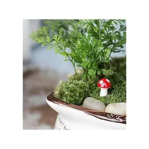 Exasinine 60 piezas de mini figuras de hongos en_3