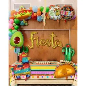 4 globos de fiesta con temática mexicana globos de mylar_4