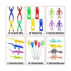 42 juguetes adhesivos de vinilo elásticos surtidos_3