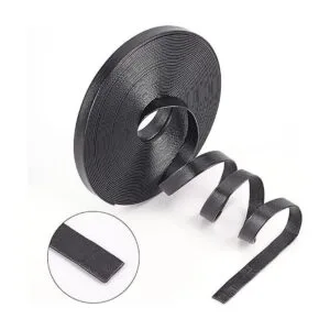 GORGECRAFT Correa de cuero negro plegable de 10.94 yardas_4