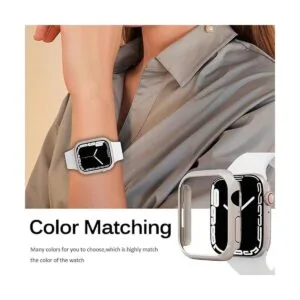Miimall Funda compatible con Apple Watch Series 87 de_5