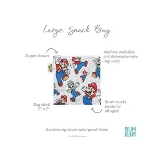 Bolsa reutilizable Bumkins L Mario Classic_4