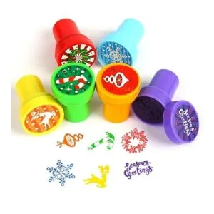 STEFORD 30 sellos de tinta automática de Navidad para_3