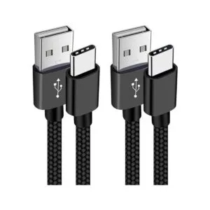 VOTY 2Pack 6FT Cable de carga USBC para Motorola Moto G_1