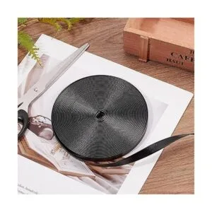 GORGECRAFT Correa de cuero negro plegable de 10.94 yardas_5