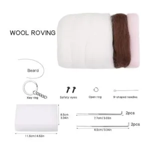 Kit de fieltro de aguja para principiantes juego de_2