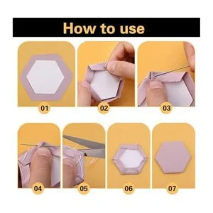 300 unidades de papel para piezas de papel formas_5