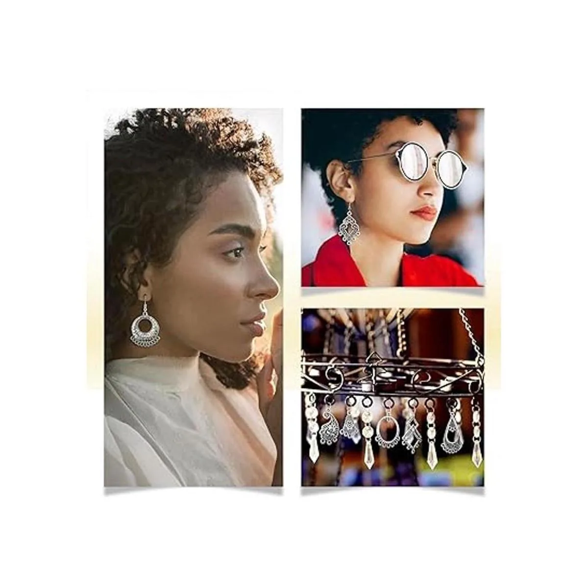 JIALEEY Kit de fabricación de joyas de plata tibetana_7