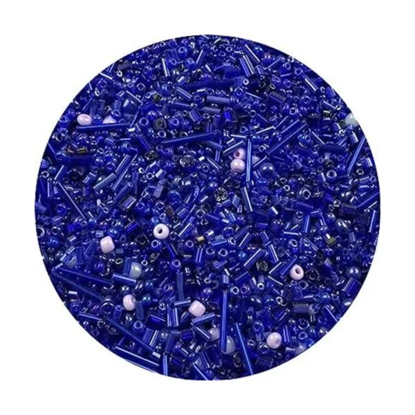 3000 cuentas de vidrio de mezcla de 3.17 oz cuentas de_1