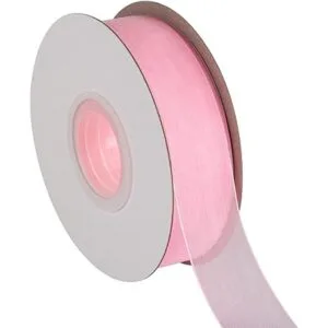 Ribbonitlux Cinta de organza transparente de 1 pulgada_4