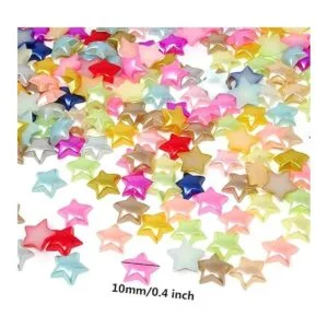 Honbay Abalorios de resina con forma de estrella 500_2
