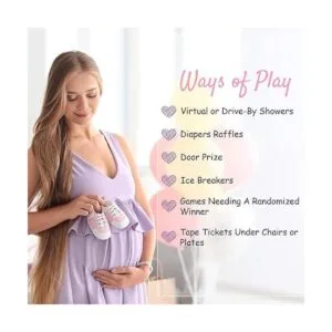 50 boletos de rifa de pañales y 1 letrero para baby_4