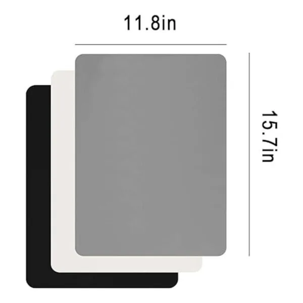 Paquete de 3 láminas de silicona para manualidades_2
