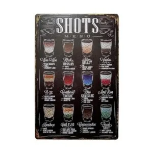 ERLOOD letrero de pared hecho de estaño para decorar el_1