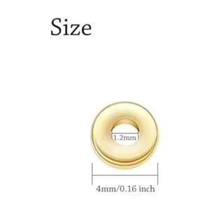 Mulutoo 2000 unidades de 0.157 in de disco redondo plano_2