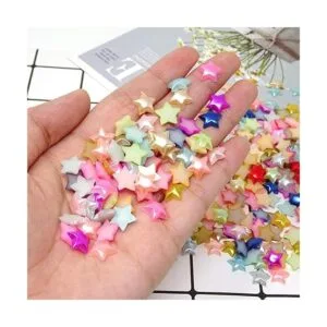 Honbay Abalorios de resina con forma de estrella 500_4