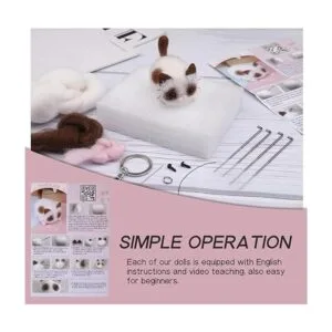 Kit de fieltro de aguja para principiantes juego de_3