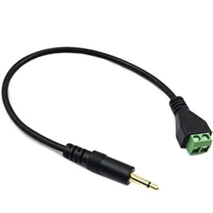 Qaoquda Cable adaptador de audio estéreo de 3 polos de_1