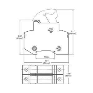 Heschen Soporte de fusibles solarfotovoltaico soporte de_6
