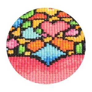 NAIMOER Kits de pintura de diamante 5D DIY con corazón_3